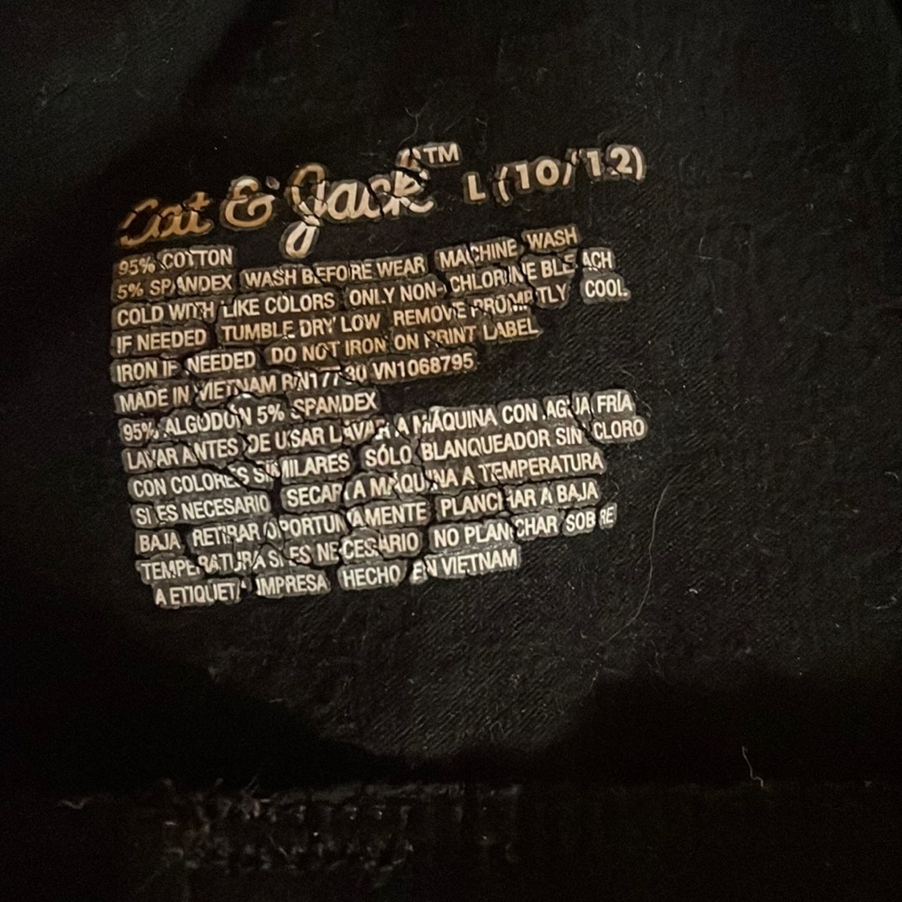 Cat & Jack, girl leggings, used